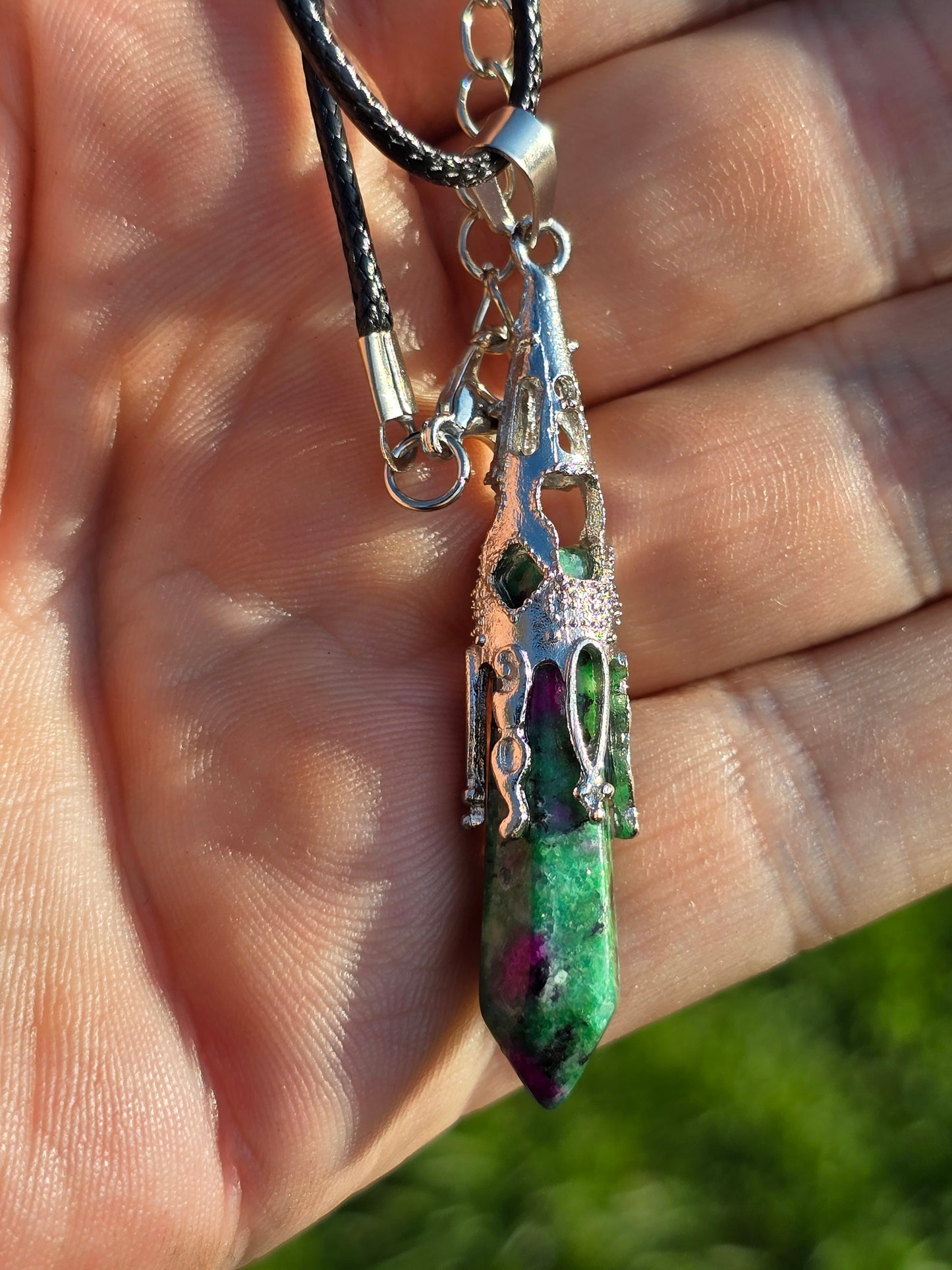 Epidote Necklace